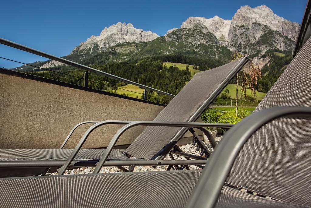 Hotel Bacher Asitzstubn Leogang Bagian luar foto