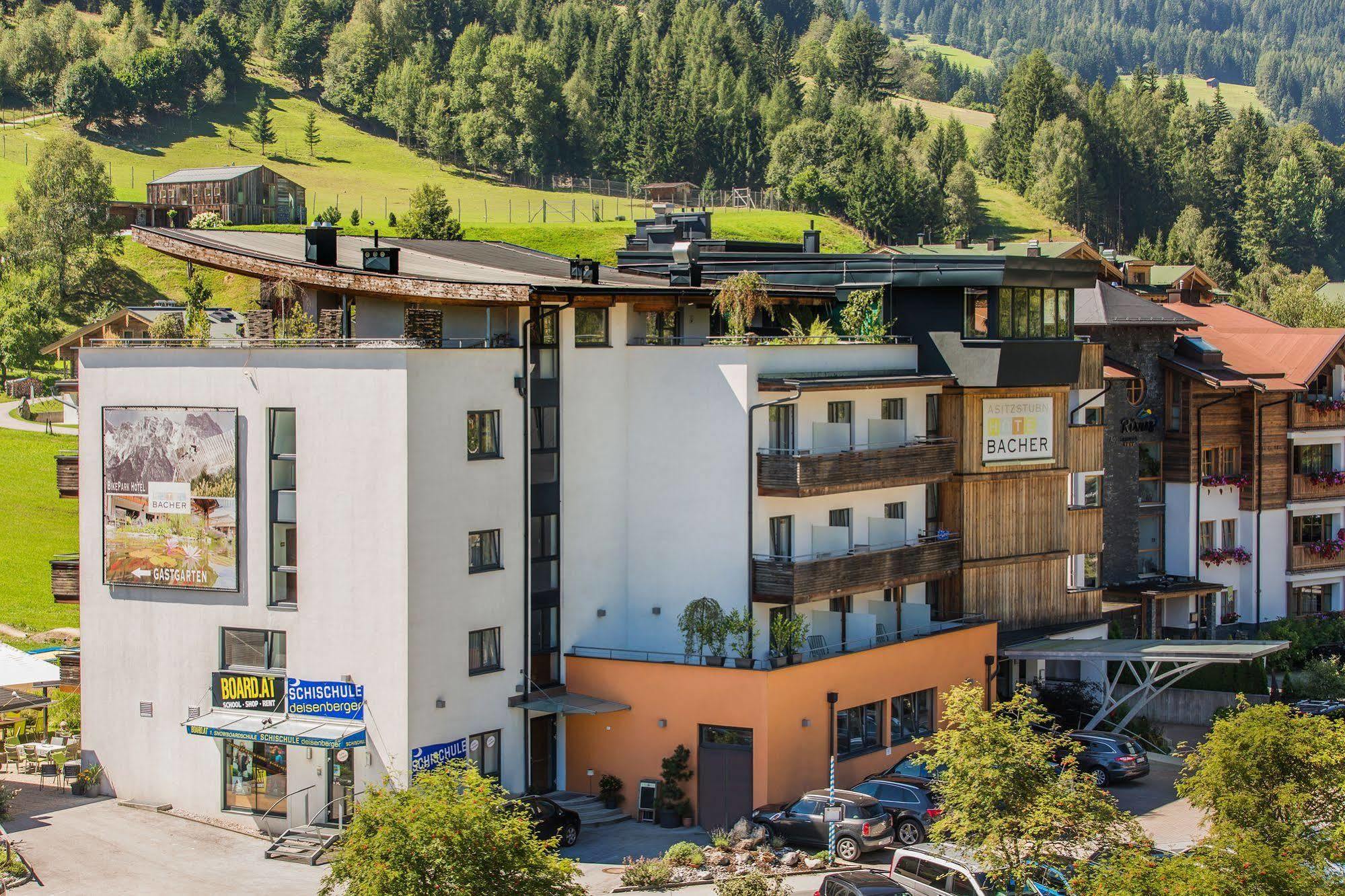 Hotel Bacher Asitzstubn Leogang Bagian luar foto